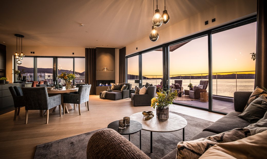 Exclusive, High End Penthouse Apartment (2021) In Bergenhus, Vestland ... - Luxury Penthouse Apartment Norway