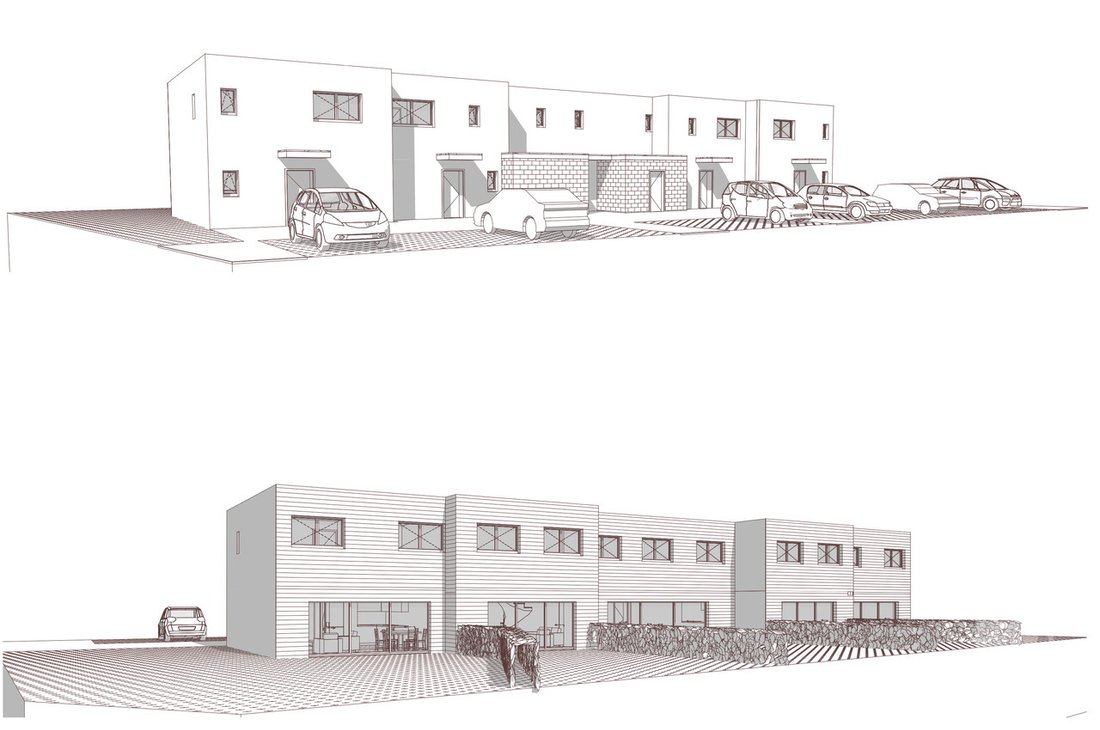 Maison Mitoyenne Moderne De 4.5 Pièces Dans Un Environnement Calme