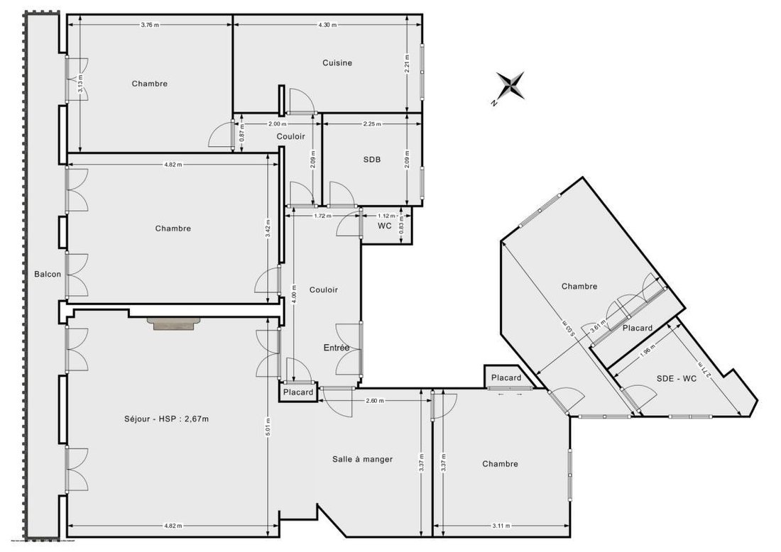 Appartement à Château d'Eau-Lancry, Paris 10e Arrondissement, Paris 4 - 15699665