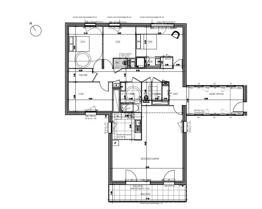Apartment in Francisco-Vern-Poterie, Rennes, France 5 - 17000503