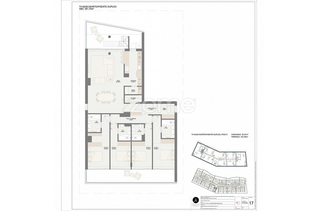 Apartment in Mafamude e Vilar do Paraiso, Porto District, Portugal 5 - 16994017