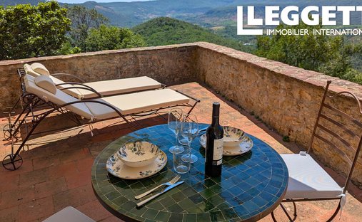 Beautiful 6 Bed/Bath Chateau With Separate Apartment Close To Lodeve. Currently Run As A Boutique B&