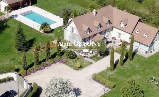 House in Beaumont-en-Auge, Normandy, France 1