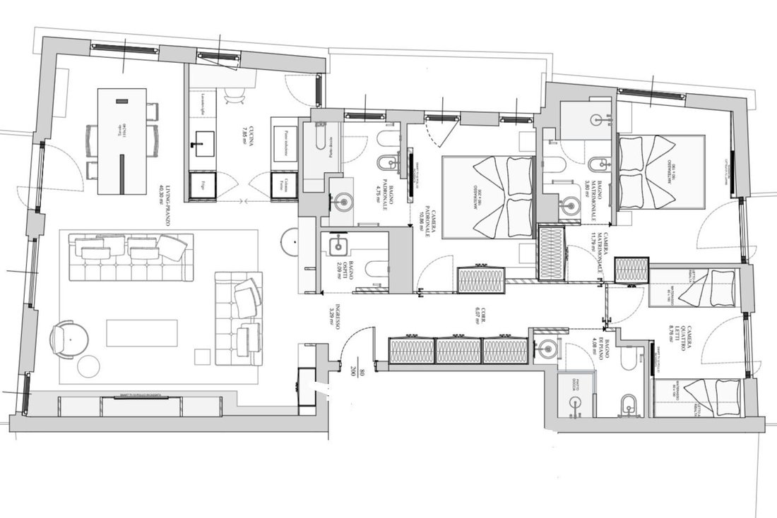 Apartamento en Cortina d'Ampezzo, Véneto, Italia 1 - 16555599