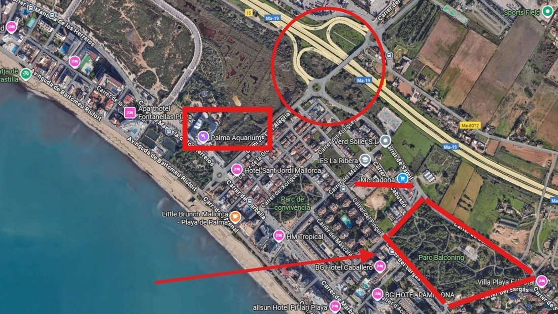 Apartment in Playa de Palma, Palma, Balearic Islands 2 - 16983573