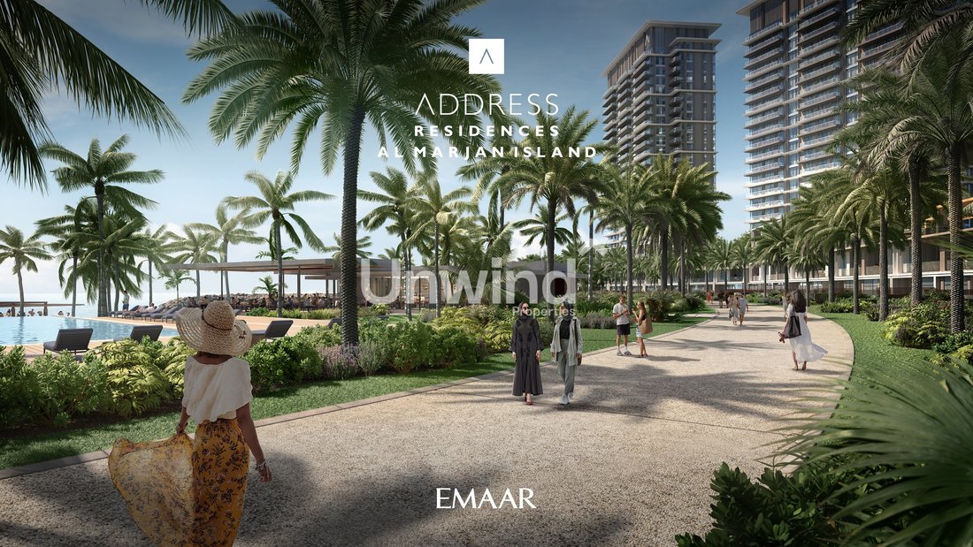Apartment in Al Marjan Island / Jazeerat Al Marjan, Ras al-Khaimah Emirate, United Arab Emirates 1 - 15242556