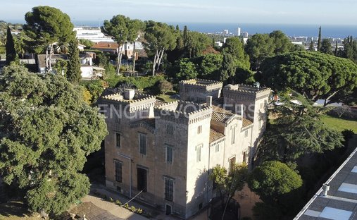 Castillo en Vilasar de Dalt, Cataluña, España 1