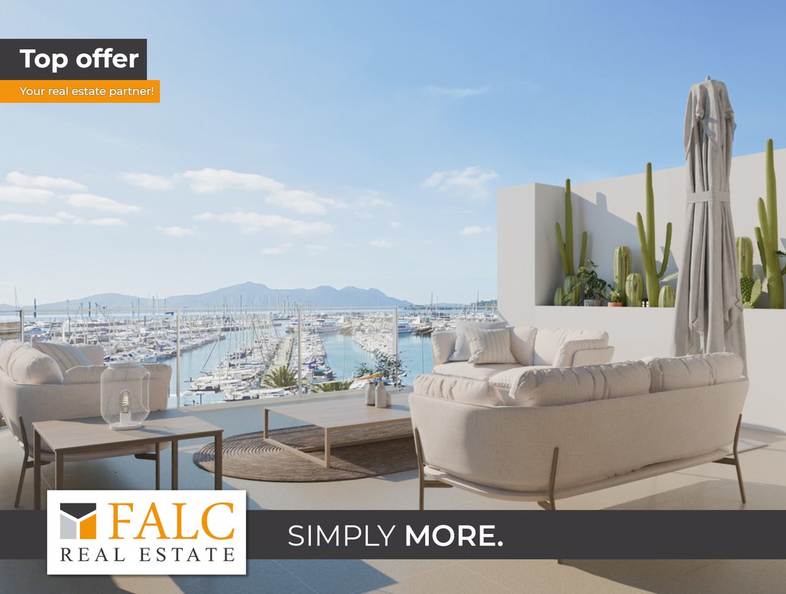 Penthouse in Pollenca, Balearic Islands, Spain 1 - 17003745