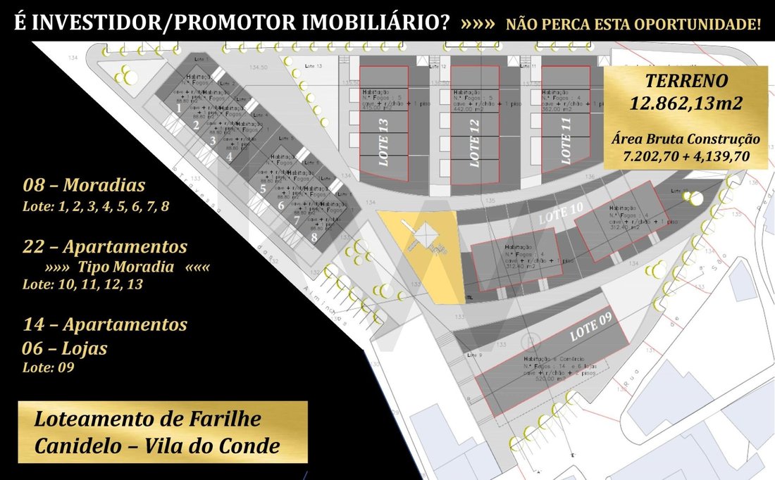 Land in Malta e Canidelo, Porto District, Portugal 1 - 14754803