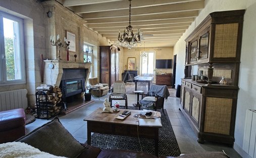 Aoc Côtes De Bourg Wine Château On 16 Hectares Ref 1029