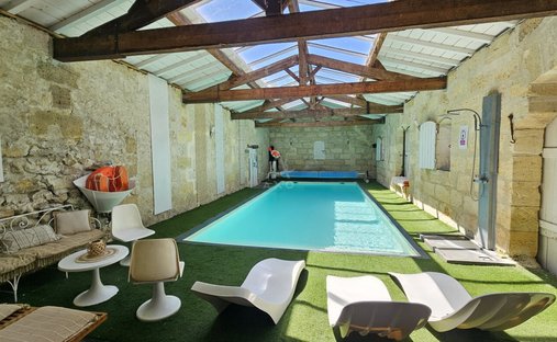 Aoc Côtes De Bourg Wine Château On 16 Hectares Ref 1029