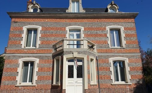 House in Bernay, Normandy, France 1