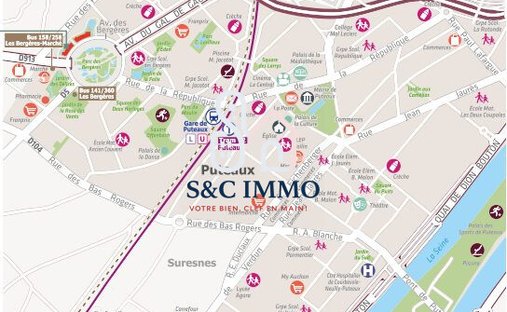 Immeuble / Maison Puteaux / Les Bergeres 350 M² Garage Et 2 Parking