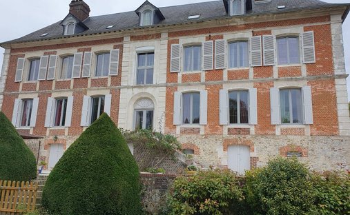 Castle in Bernay, Normandy, France 1