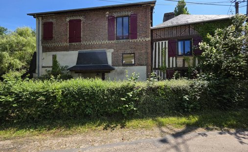 House in Bernay, Normandy, France 1