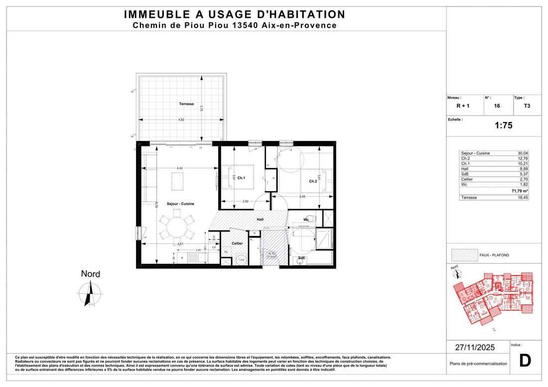 Apartment in Plateau de Puyricard-La Trévaresse, Aix-en-Provence, France 5 - 17016488
