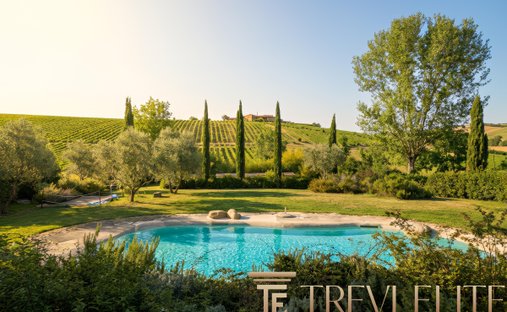 Domaine à Pienza, Toscane, Italie 1