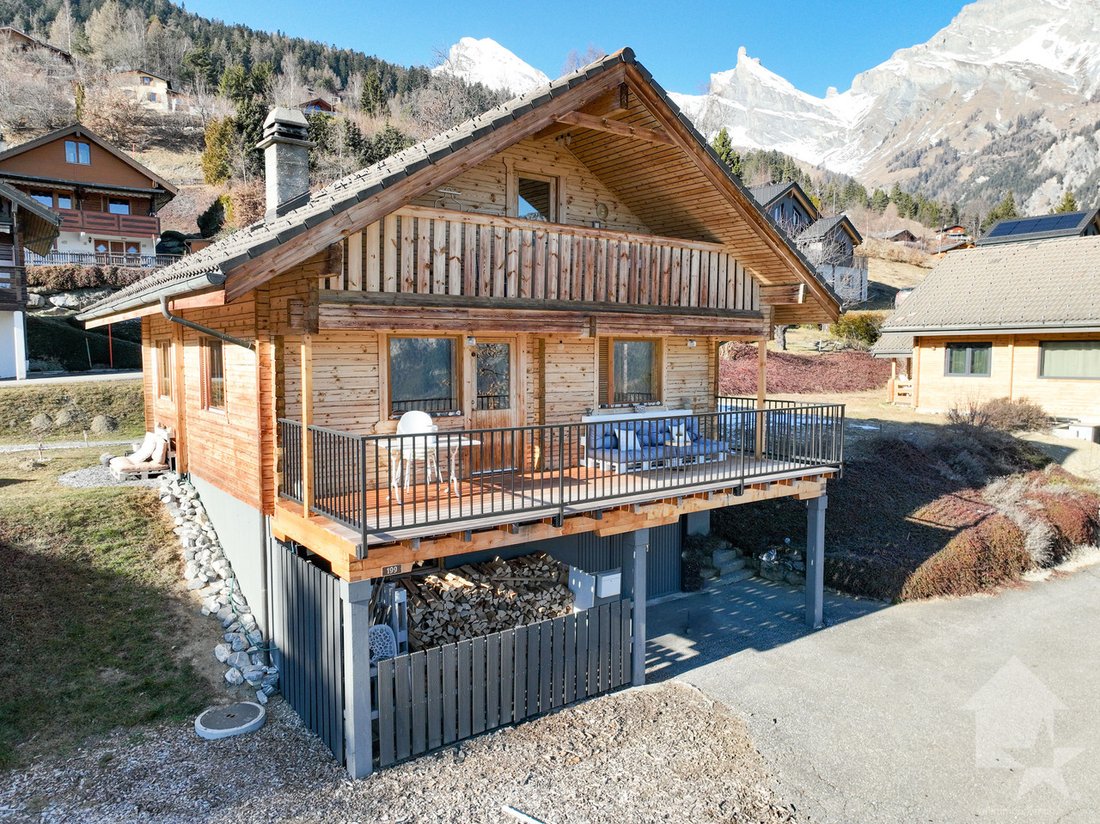 Nice 2 Bedrooms Chalet + Mezzanine, Quiet, Top View And Sunny