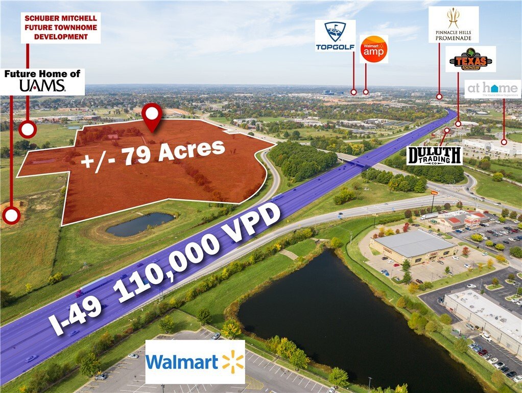 Land in Rogers, Arkansas, United States 1 - 17018011