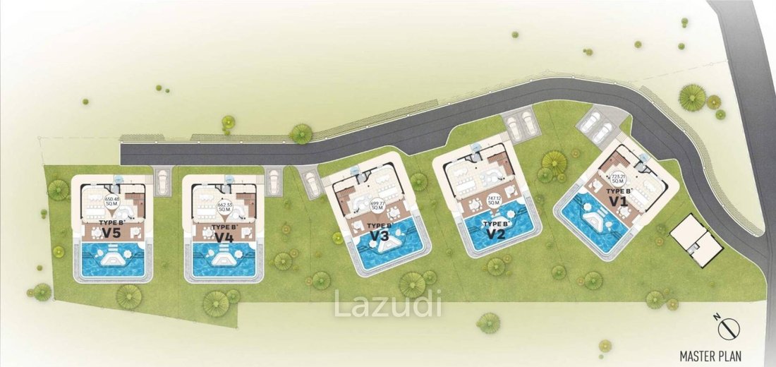 Villa in Karon, Phuket, Thailand 3 - 17017985