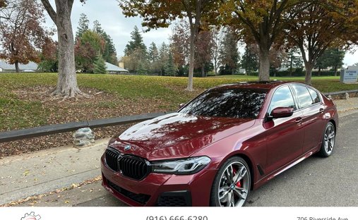 2021 BMW 5 Series M550i xDrive Sedan 4D in Roseville, CA, United States 1