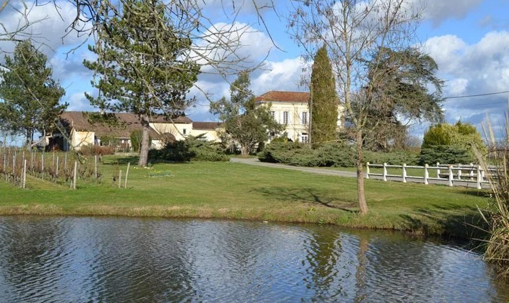 Aoc Côtes De Bourg Wine Château On 16 Hectares Ref 1029