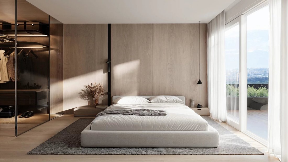 3.5 Room Penthouse With Large Terrace And Private Garden