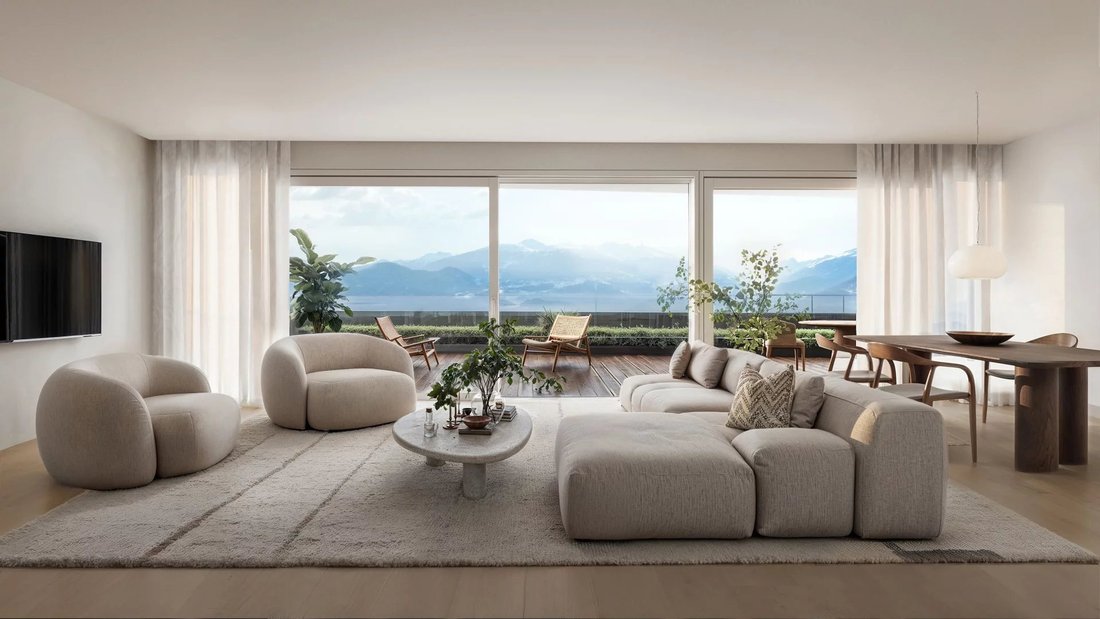 Magnificent New 4.5 Room Penthouse Apartment