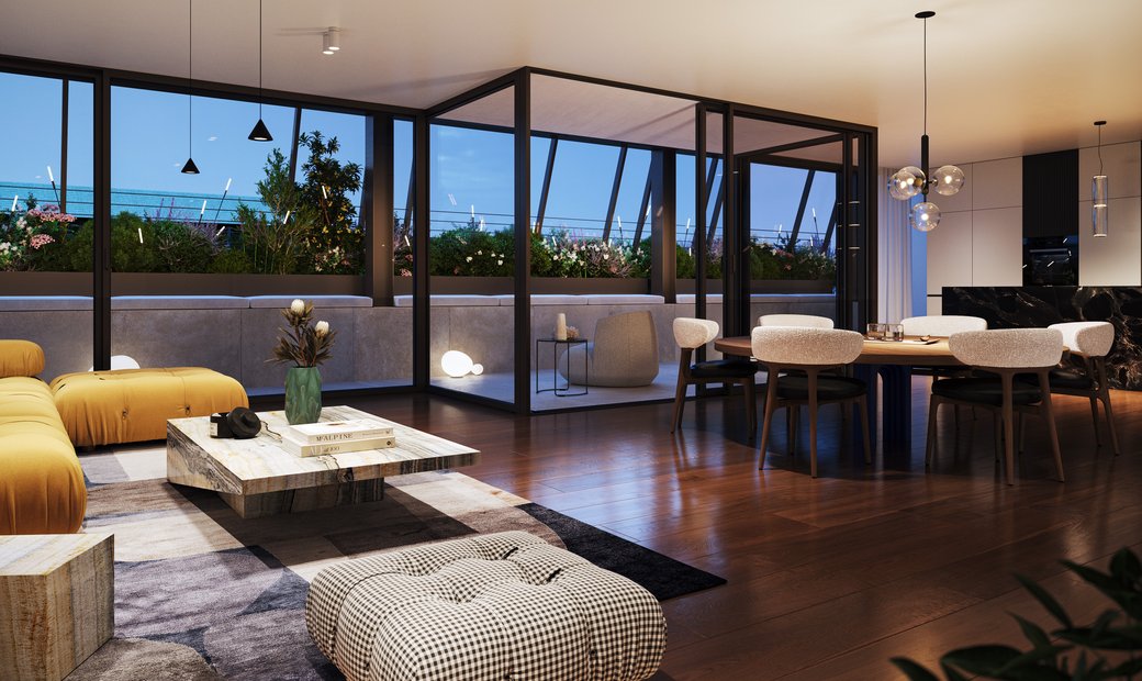 Picture Idea: Exclusive Penthouse In Restored 1912 Liberty Building In Milan