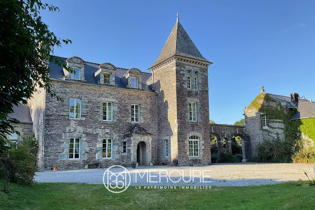 Castle in Augan, Brittany, France 2 - 14609265