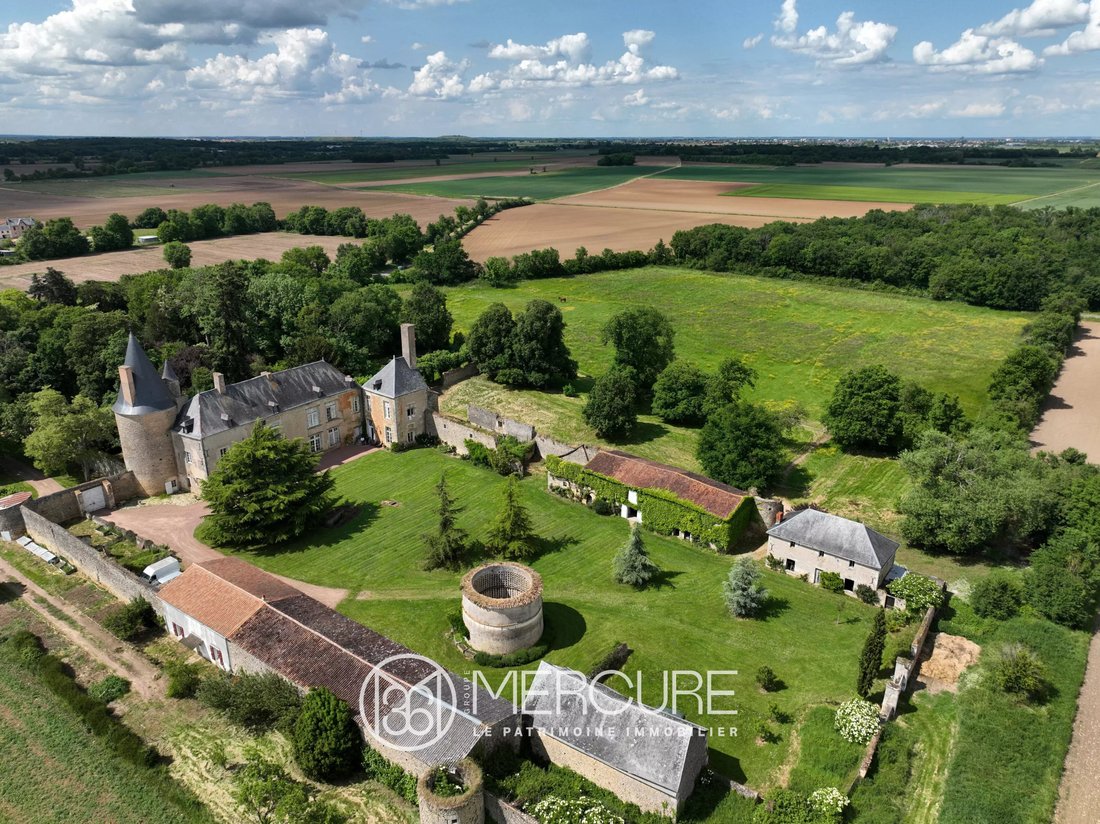 Castle in Jean Jaures-Les Maligrettes, Thouars, France 1 - 15764858