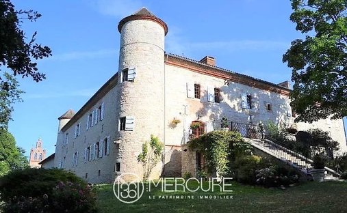 Castello a Gimont, Occitania, Francia 1