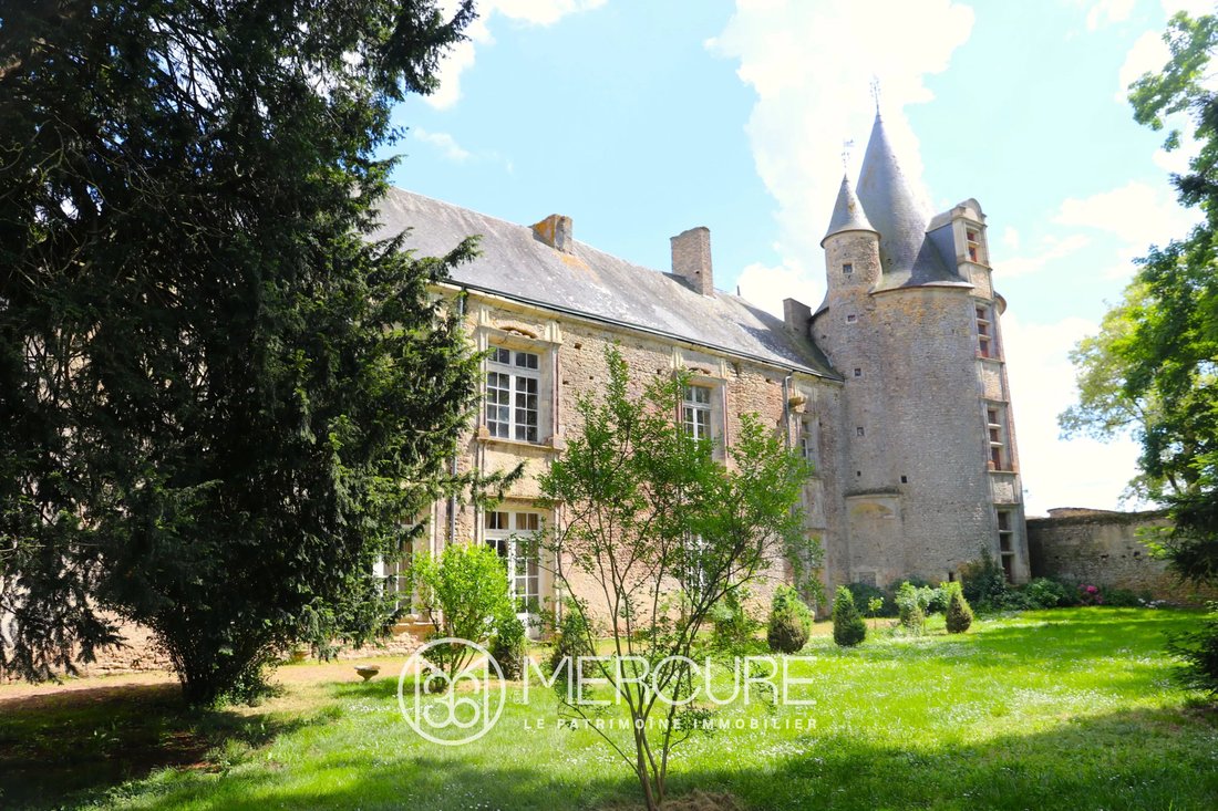Castle in Jean Jaures-Les Maligrettes, Thouars, France 4 - 15764858