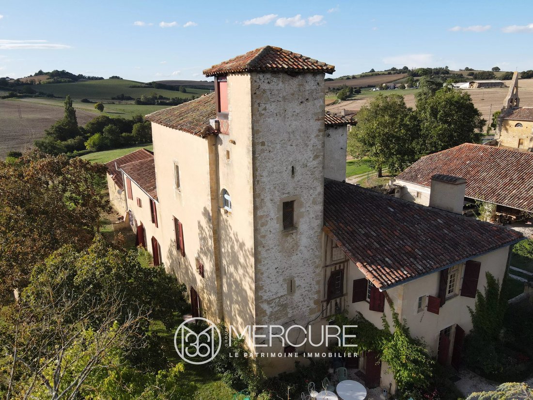 Castle in Saint-Elix-Seglan, Occitania, France 1 - 14471421
