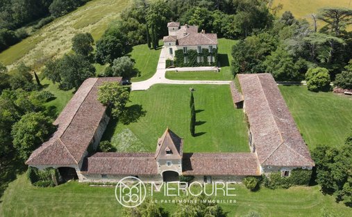 Castle in Gimont, Occitania, France 1