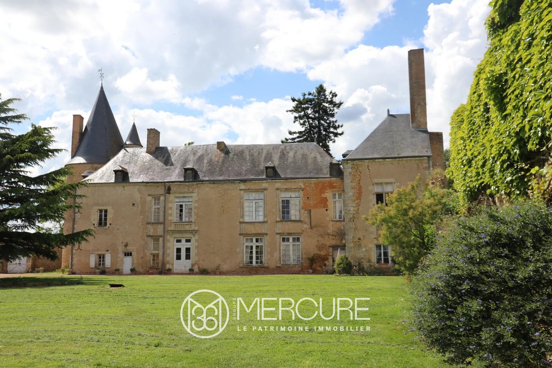 Castle in Jean Jaures-Les Maligrettes, Thouars, France 3 - 15764858