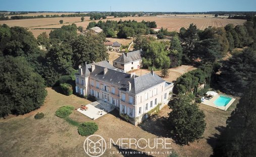 Château à Poitiers, Nouvelle-Aquitaine, France 1