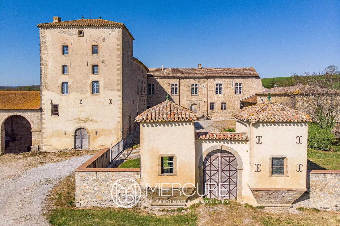 Castle in Lasbordes, Occitania, France 2 - 15468934