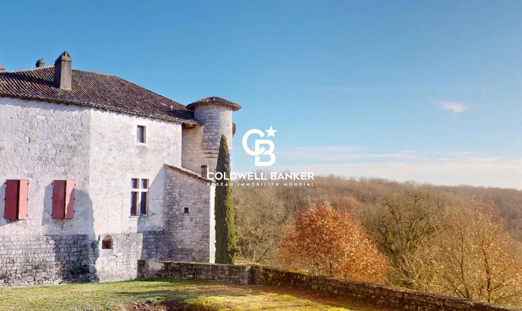 Medieval Château Listed As A Historic Monument On The Borders Of Tarn Et Garonne
