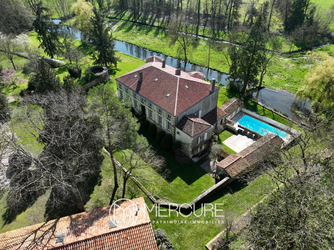 Castle in Latille, Nouvelle-Aquitaine, France 2 - 14045206
