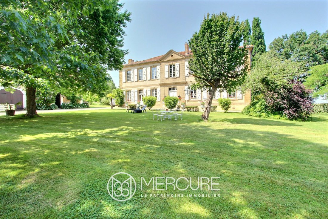 Castle in Marciac, Occitania, France 1 - 14332268