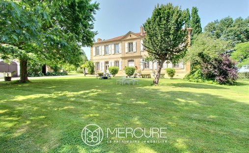 Castle in Marciac, Occitania, France 1
