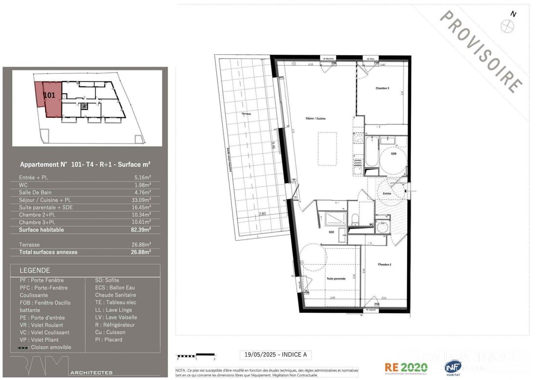 Apartment in Centre Ville, Castries, France 5 - 17024735