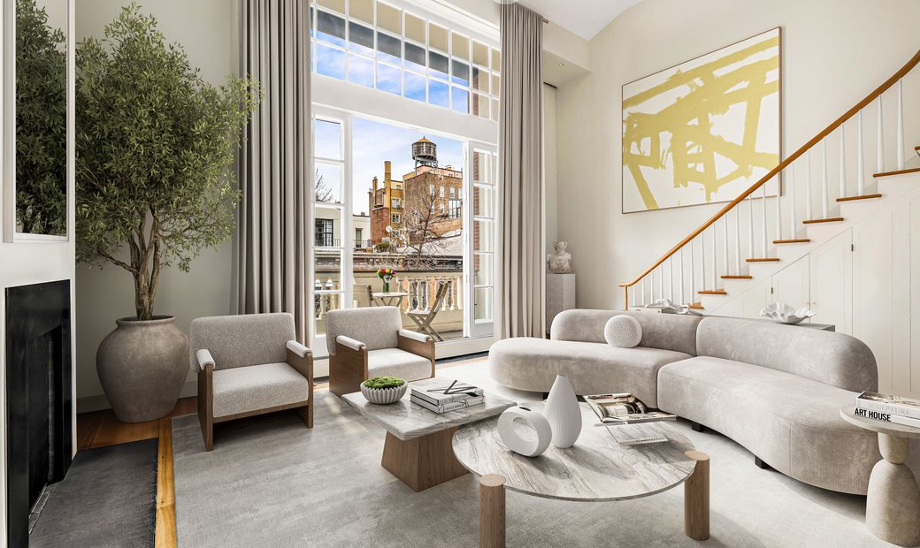 Penthouse Level Townhouses In The North Side Reference: Mint Grand Village Townhouse Penthouse In New York New York