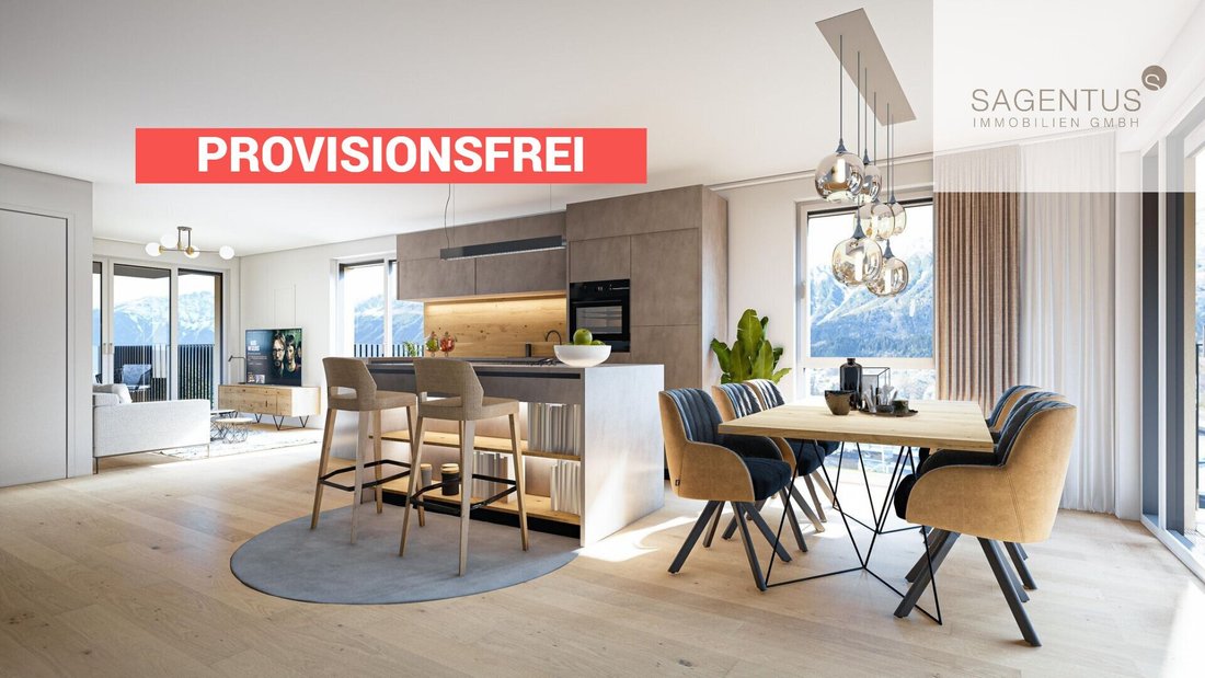 Innsbruck: Neubau 3 Zimmer Dachgeschoss Wohnung Mit 2 Terrassen Und 1 Balkon Ab Sofort Provisionsfre