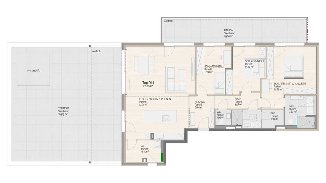 Apartment in Schladming, Styria, Austria 3 - 17030406