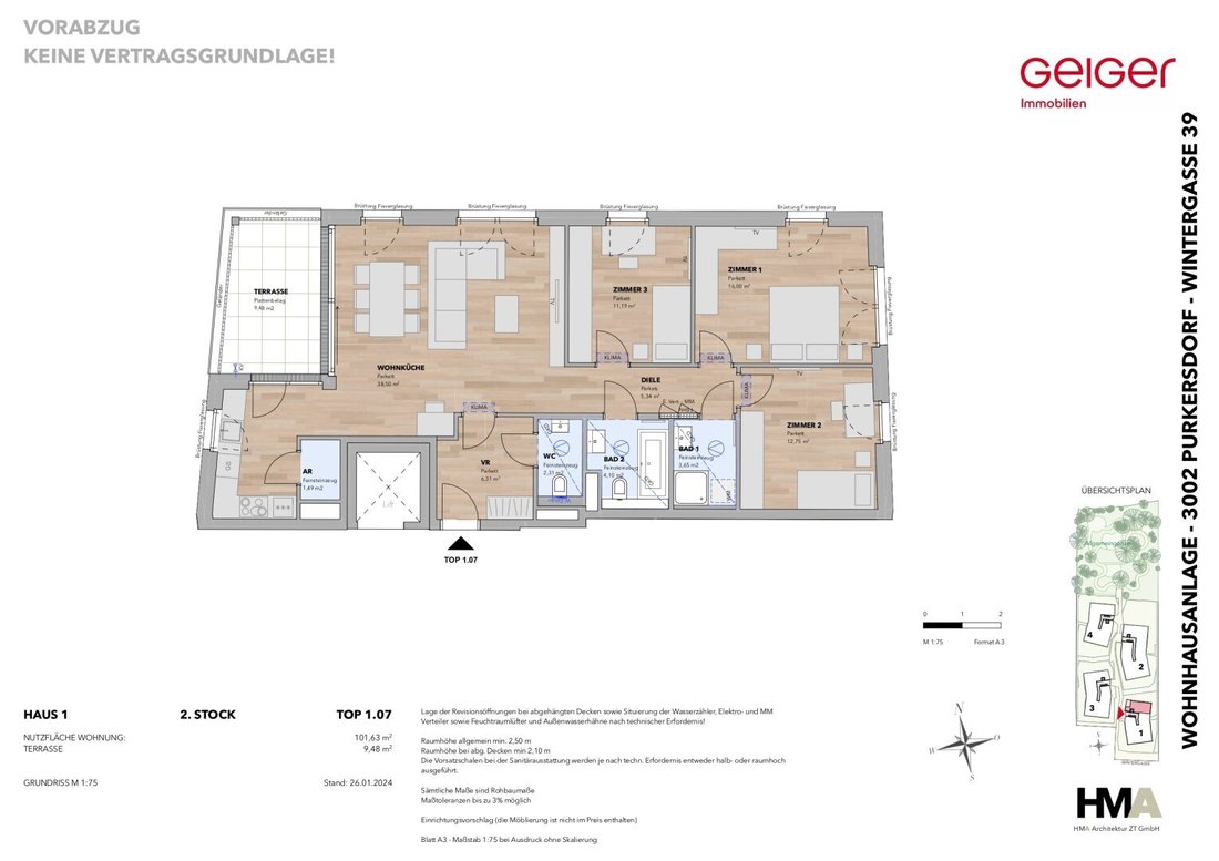 Apartment in Purkersdorf, Lower Austria, Austria 1 - 17032306