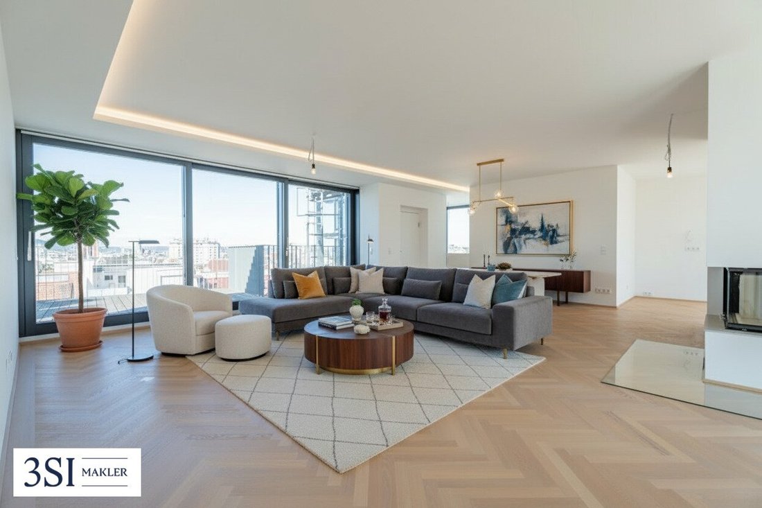Sonnenverwöhntes Penthouse Mit Lift & Außergewöhnlicher Wohnqualität