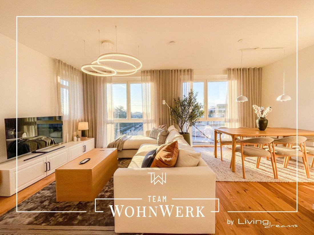 Exklusive 4, 5 Zimmer Maisonette Eckwohnung Mit Dachterrasse & Weitblick