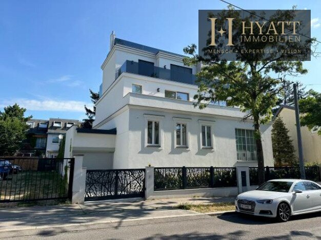 Exklusive Villa In 1130 Wien: Neuwertig, 334m², 7 Zimmer, 4 Terrassen, Personenaufzug, Garage, Outdo